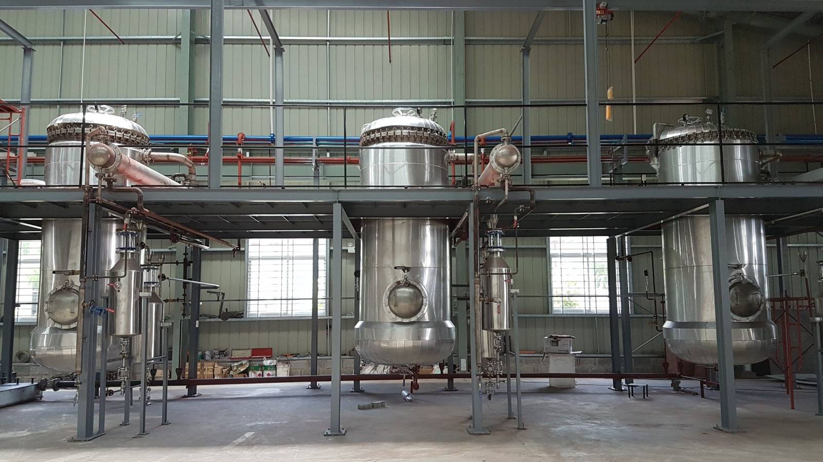 modren solvent extraction plant