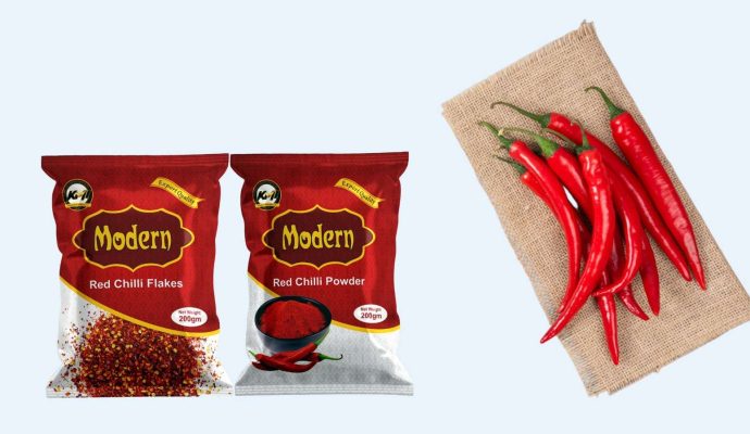 modern red chilli powder